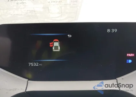 2025 Toyota Prius Nightshade z USA, uszkodzony, nr VIN JTDADABUXS3025567